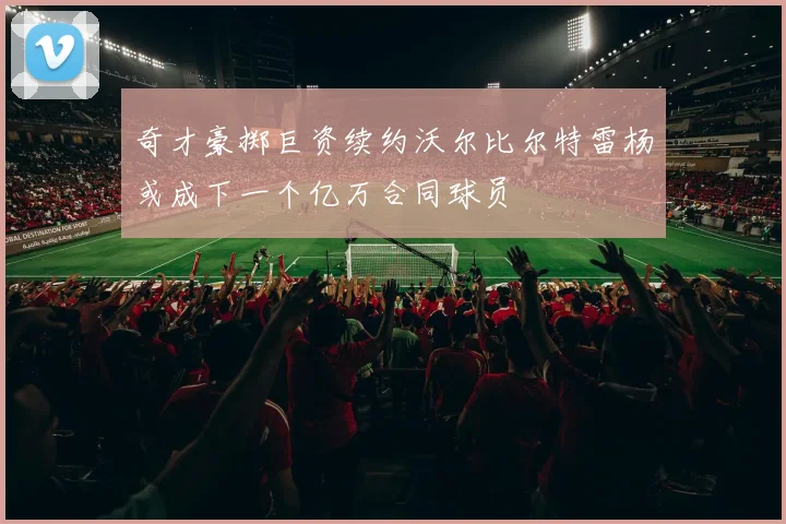 奇才豪掷巨资续约沃尔比尔特雷杨或成下一个亿万合同球员