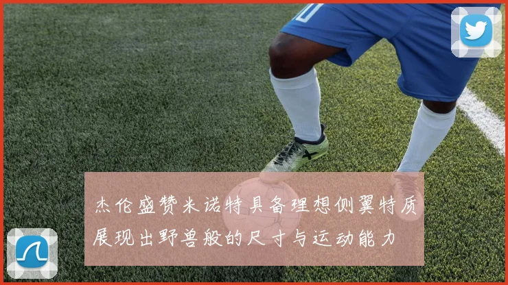 杰伦盛赞米诺特具备理想侧翼特质展现出野兽般的尺寸与运动能力